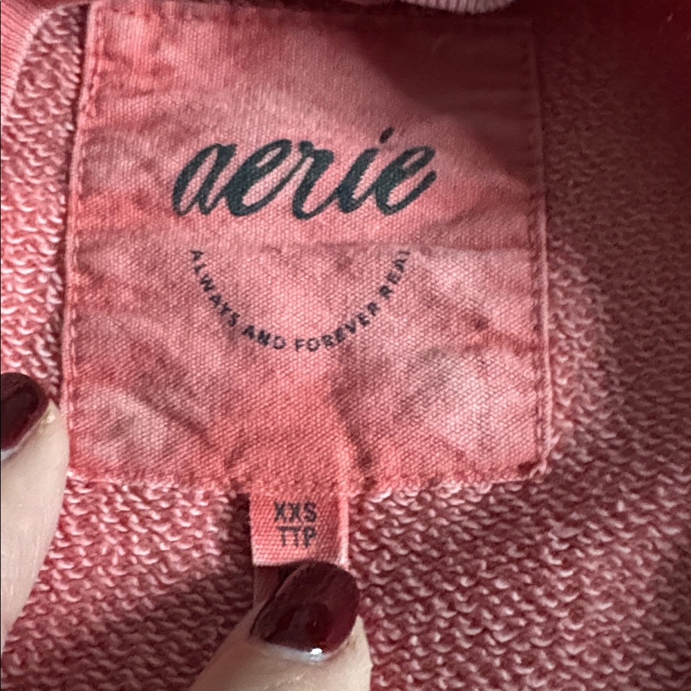 Aerie Lightweight Sweatshirt-Oversized - Picture 6 of 7